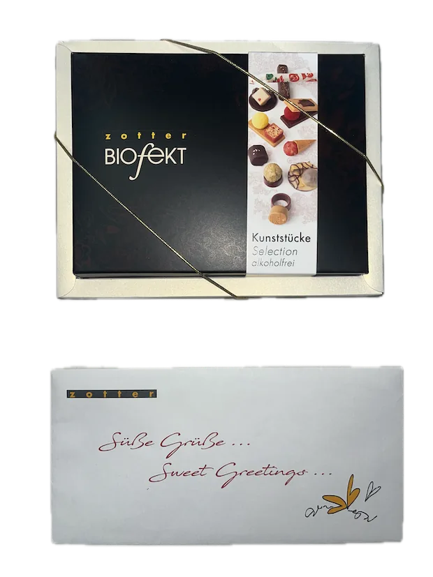 Handgemachtes Schokoladenset
